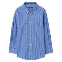 boys broadcloth pinstripe shirt 3 8 yrs nautical blue