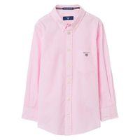 Boys Broadcloth Banker Shirt 3-8 Yrs - Bright Pink