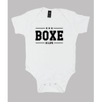 boxing body baby, white