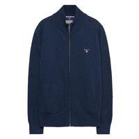 boys college zip cardigan 3 8 yrs marine melange