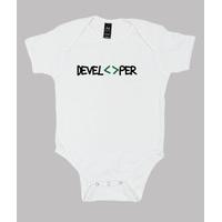 bodysuit baby geek - developer