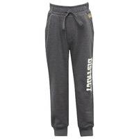 boys full length grey pull on tie front cuffed ankle east district slo ...