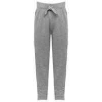 Boys plain cotton jogger casual trouser with drawstring waist Age 3 - 10 - Grey