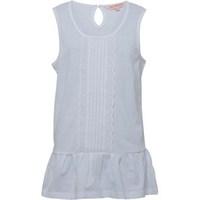 Board Angels Girls Sleeveless Top White