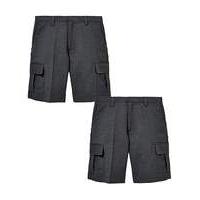 Boys Pack of Two Cargo Shorts Generous