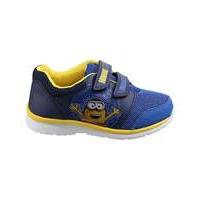 Boys Minion Touch Fastening Trainer