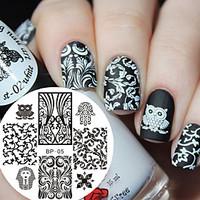 BORN PRETTY Nail Art Stamping Plate Egypt Style ImageTemplate #05 Nail Tool