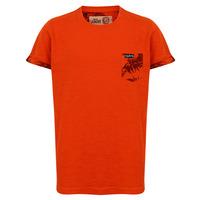Boys K-Akamu T-Shirt with Printed Chest Pocket in Paprika  Tokyo Laundry Kids