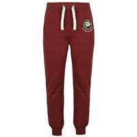 Boys K-Sioux Cove Cuffed Joggers in Oxblood - Tokyo Laundry Kids