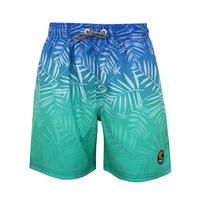Boys K-Cleopas Tropical Swim Shorts in Blue / Green Ombre  Tokyo Laundry Kids