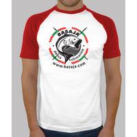 boy baseball style black white and red logo ikurria handi