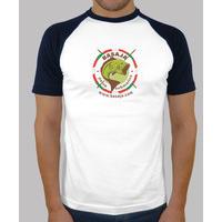 boy, baseball logo navy, white and blue style ikurriña