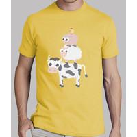 boy shirt manga short farm