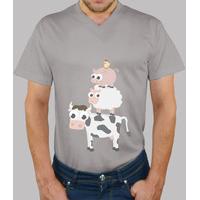 boy shirt manga short farm