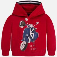 Boy fleece hoodie Mayoral