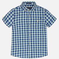 Boy short sleeve check shirts Mayoral