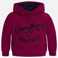 boy fleece sweatshirt with hood mayoral