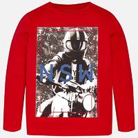 Boy long sleeve t-shirt with photo Mayoral