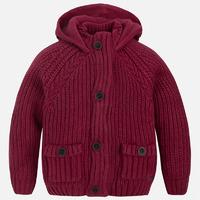 Boy knit cardigan with hood Mayoral