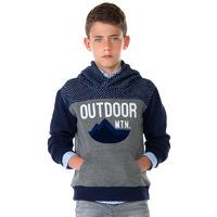 Boy fleece and knit sweatshirt Mayoral