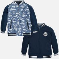 boy reversible baseball style jacket mayoral