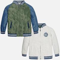 boy reversible baseball style jacket mayoral