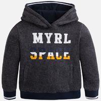 Boy sweatshirt with hood and pockets Mayoral