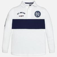 Boy long sleeve polo with stripe Mayoral