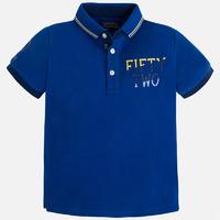 Boy short sleeve polo with buttons on collar Mayoral