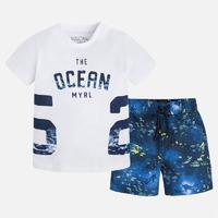 Boy swimsuit and short sleeve t-shirt Mayoral