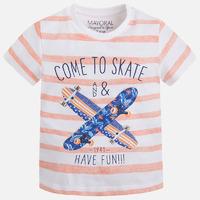 boy short sleeve t shirt skate print mayoral