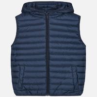 Boy quilted vest with hood Mayoral