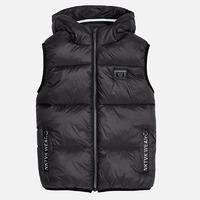 boy padded vest with hood mayoral