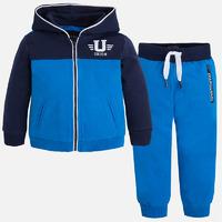 Boy fleece tracksuit with prints Mayoral