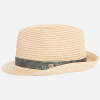 Boy straw hat with striped band Mayoral