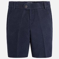 Boy jacquard shorts with besom pockets Mayoral