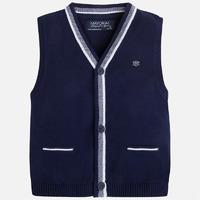 boy knit vest with 3 buttons mayoral