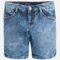 Boy denim stonewash shorts Mayoral