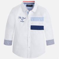 Boy oxford style shirt with contrasts Mayoral