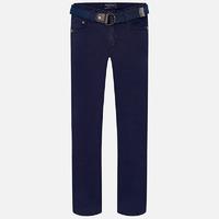 boy super slim long trousers with belt mayoral