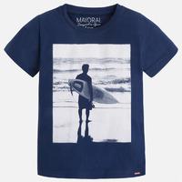 boy short sleeve t shirt surf print mayoral