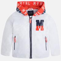 boy windbreaker jacket with applique mayoral