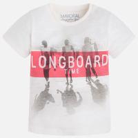 boy short sleeve print t shirt mayoral