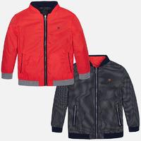 Boy reversible windbreaker with zippers Mayoral