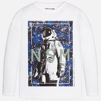 Boy long sleeve t-shirt with photo Mayoral