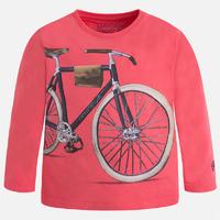 Boy long sleeve bicycle print t-shirt Mayoral