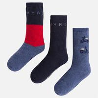 boy set of 3 pairs of socks mayoral