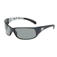 bolle recoil sunglasses shiny black white polarised