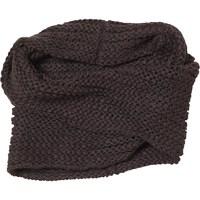 Board Angels Womens Knitted Snood Charcoal