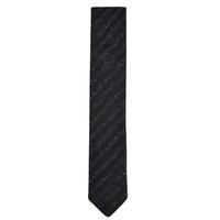BOSS Diagonal Stripe Wool Tie